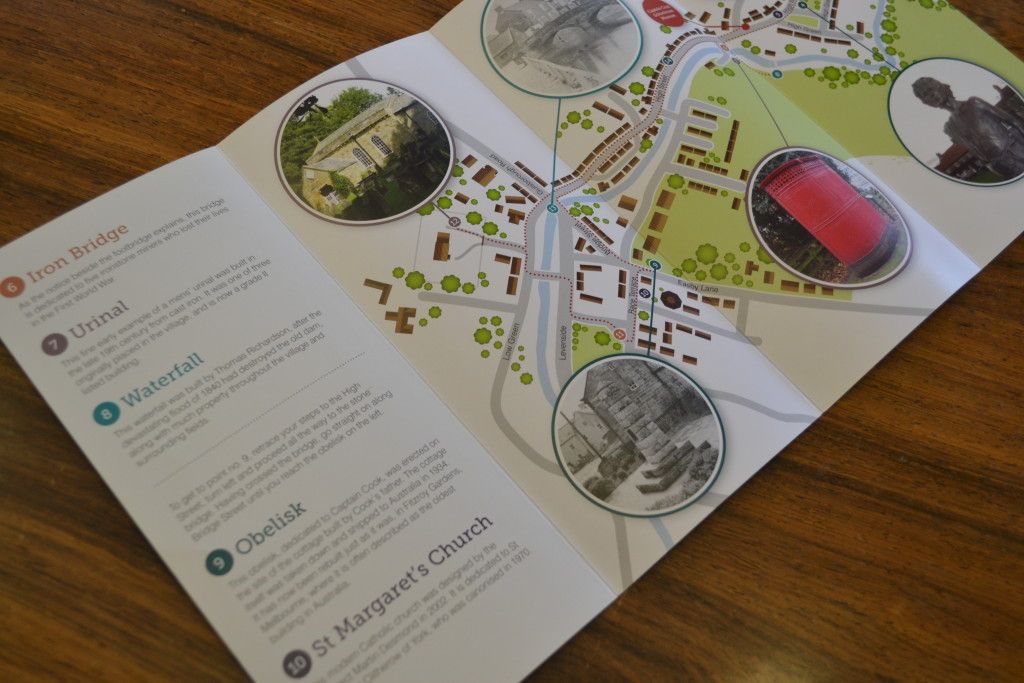 Audio trail leaflet