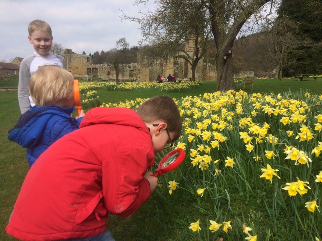 The Explorer pack contains lots of fun items to encourage play and investigation (pic © English Heritage)