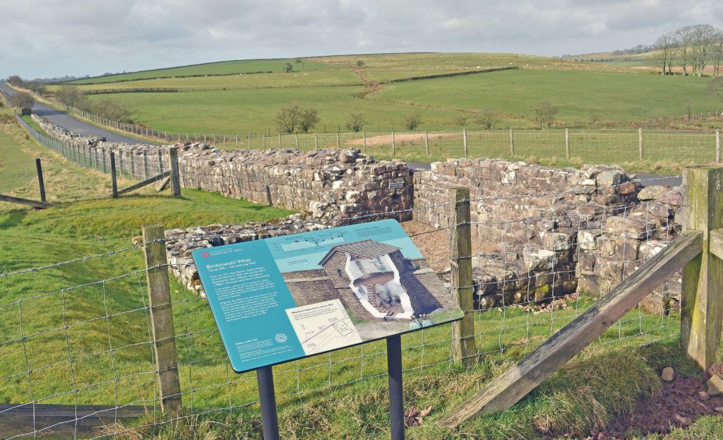 Birdoswald West, Hadrian's Wall © English Heritage