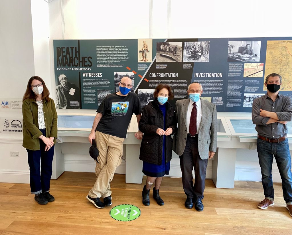 Death Marches at the Wiener Holocaust Library, London