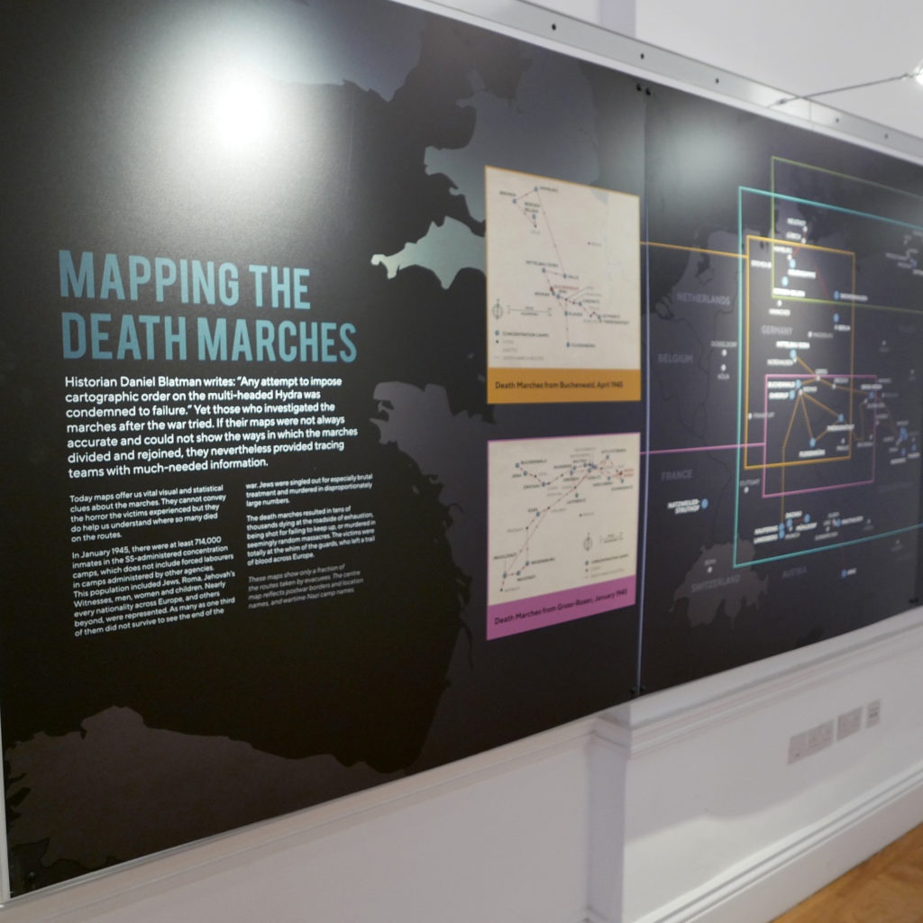 Death Marches at the Wiener Holocaust Library, London