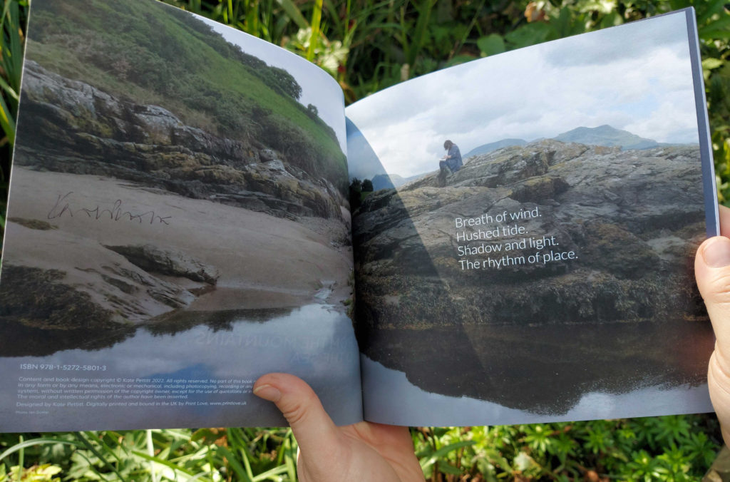 'From the Mountains to the Sea'. Spread from book by Kate Pettitt
